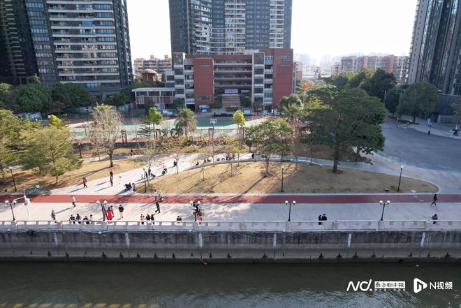 乐鱼·体育官方网站荔湾碧道建立迈入20时期：“生态廊道”晋级“绿美糊口”(图1)