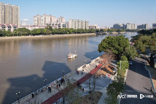 乐鱼·体育官方网站荔湾碧道建立迈入20时期：“生态廊道”晋级“绿美糊口”(图2)
